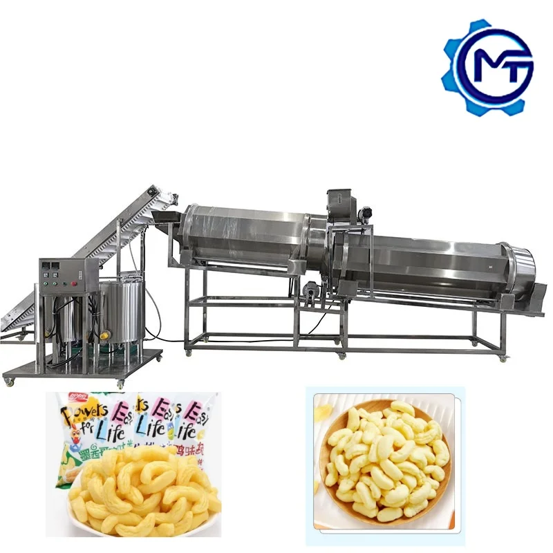 Turnkey Solution Puffed Snack Extrusion Production Line for Corn Puffs - Image 3