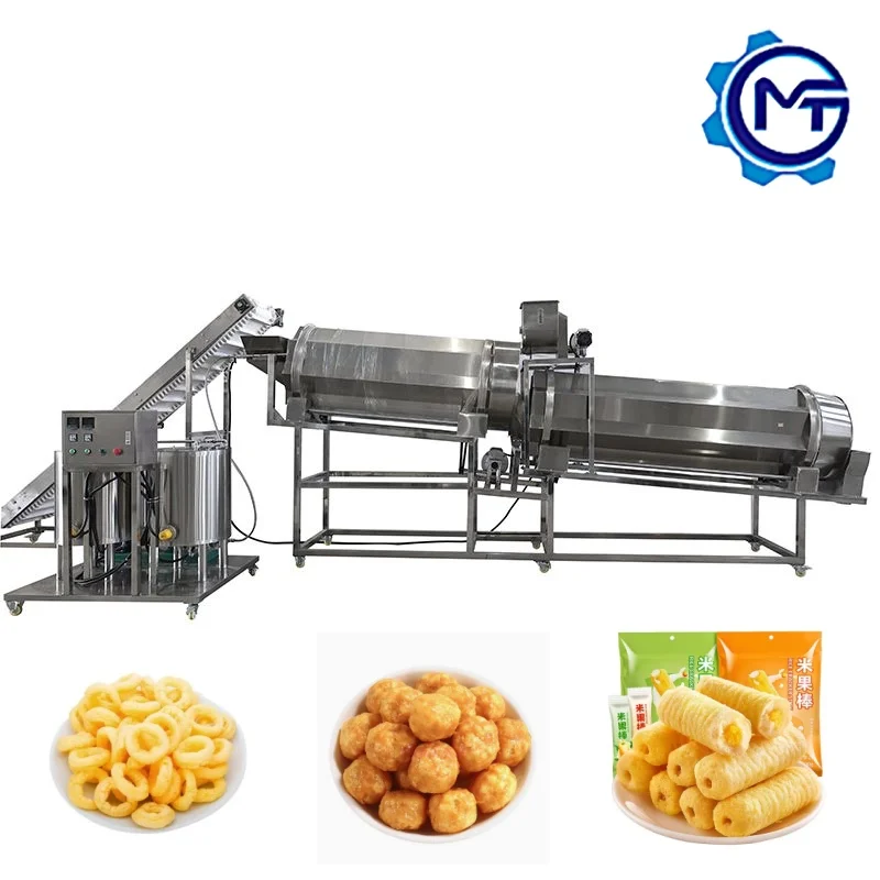 Automatic Puffed Corn Snack Extrusion Line Turnkey Solution - Image 5