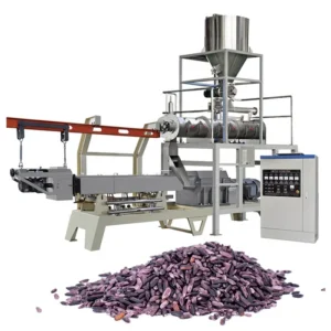 Automatic Rice Poha Flakes Rice Crispies Cereal Snack Food Extrusion Making Machine Produce Process Plant