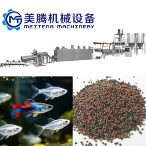 200-300kg/h Capacity Multi-Species Fish Feed Processing Line to Produce Fish Food