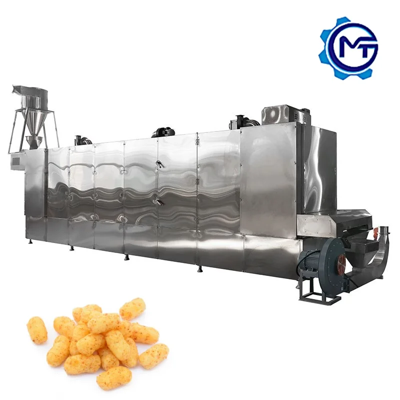 Turnkey Solution Puffed Snack Extrusion Production Line for Corn Puffs - Image 2