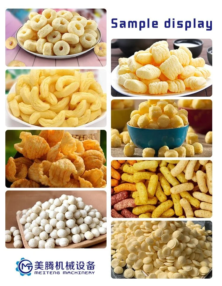 Turnkey Solution Crunchy Puffed Snack Corn Flakes Processing Line - Image 4