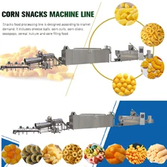 Complete Line Puffed Snack Extrusion Line – Automatic Rice Flour - Image 2