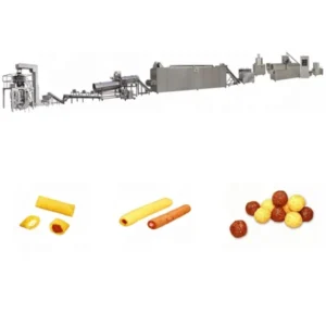 New Automatic Corn Cheetos Chips Cheese Puffs Snack Ball Making Machine Extruder Chesse Puffs Snack Ball Making Machine