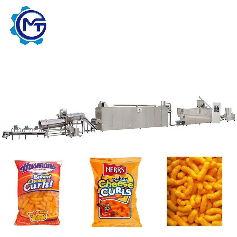 Complete Twin Screw Extrusion Production Line for Maize Corn Snacks - Image 3