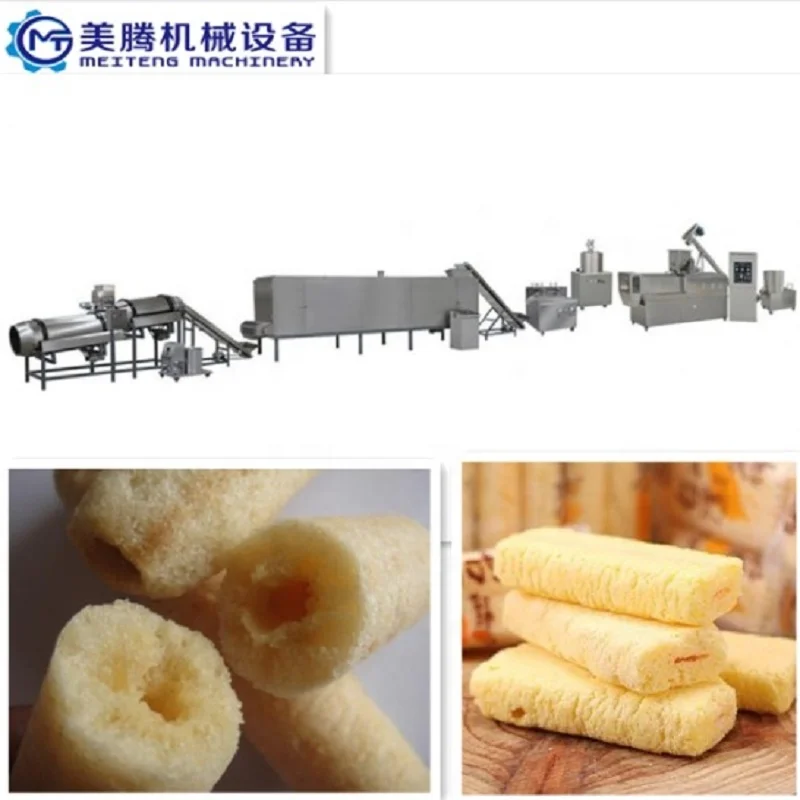 Snack Extrusion Line for Bicolor Chips Candy – Production Line - Image 2
