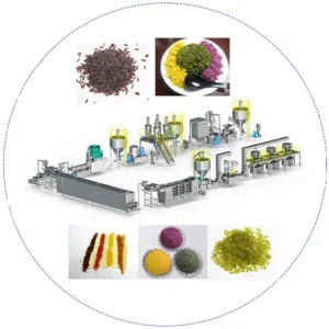 Factory-Produced Fortified Rice Making Machine Artificial Rice Production Line with Core Motor Component