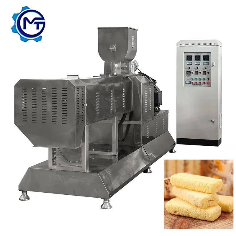 Automatic Puffed Corn Snack Extrusion Line Turnkey Solution - Image 3