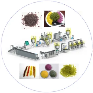 Factory Supply Production Line Artificial Rice Extruder Making Machines Fortified Rice Kernel Machine