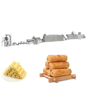 Commercial Center Filling Snacks Machinery Core Filling Snack Food Extruder Machine