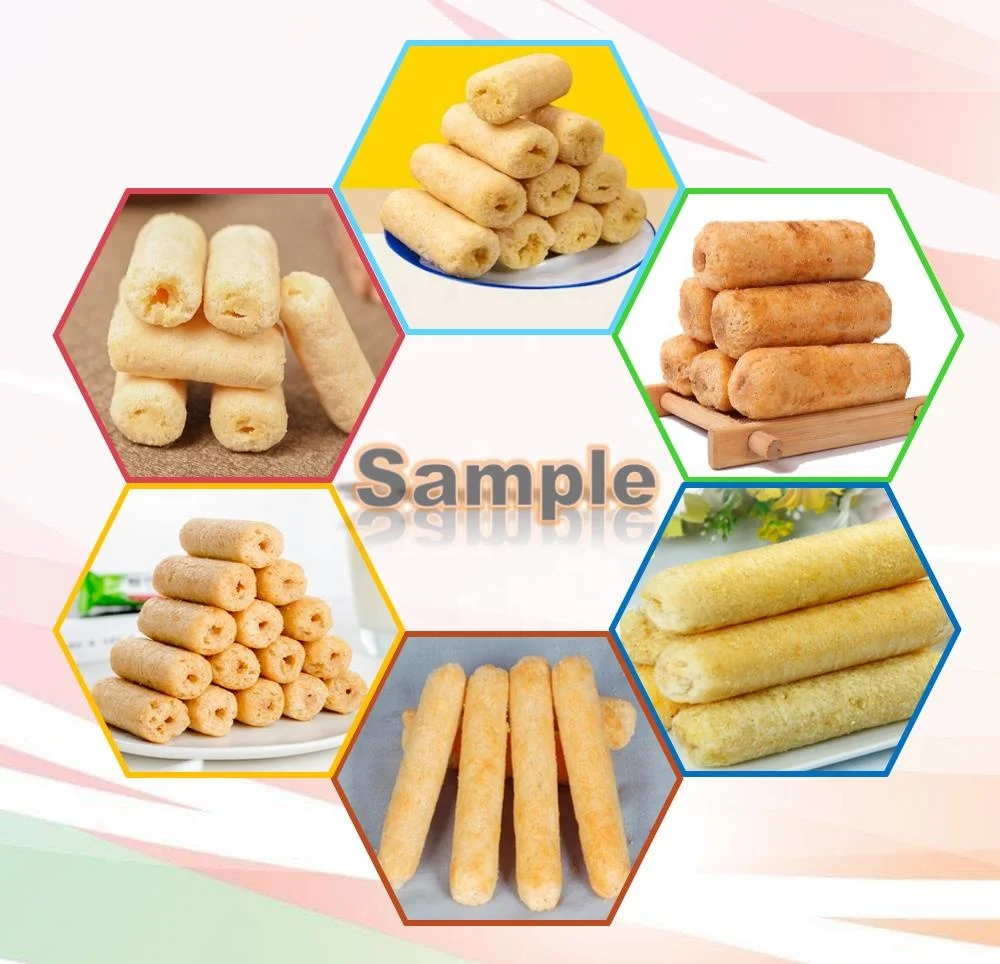 Turnkey Solution Crunchy Puffed Snack Corn Flakes Processing Line - Image 3