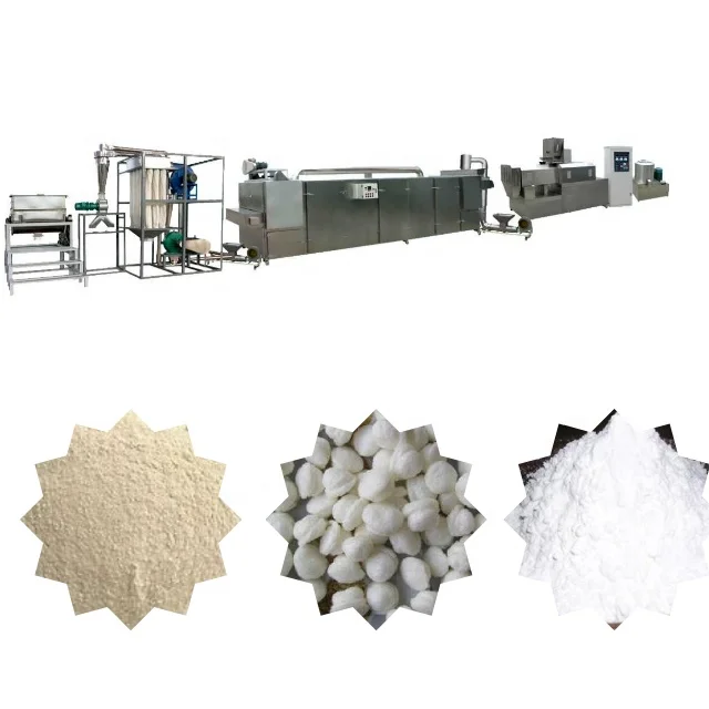 Automatic Modified Maize Starch Production Line Modified Corn Starch Machine