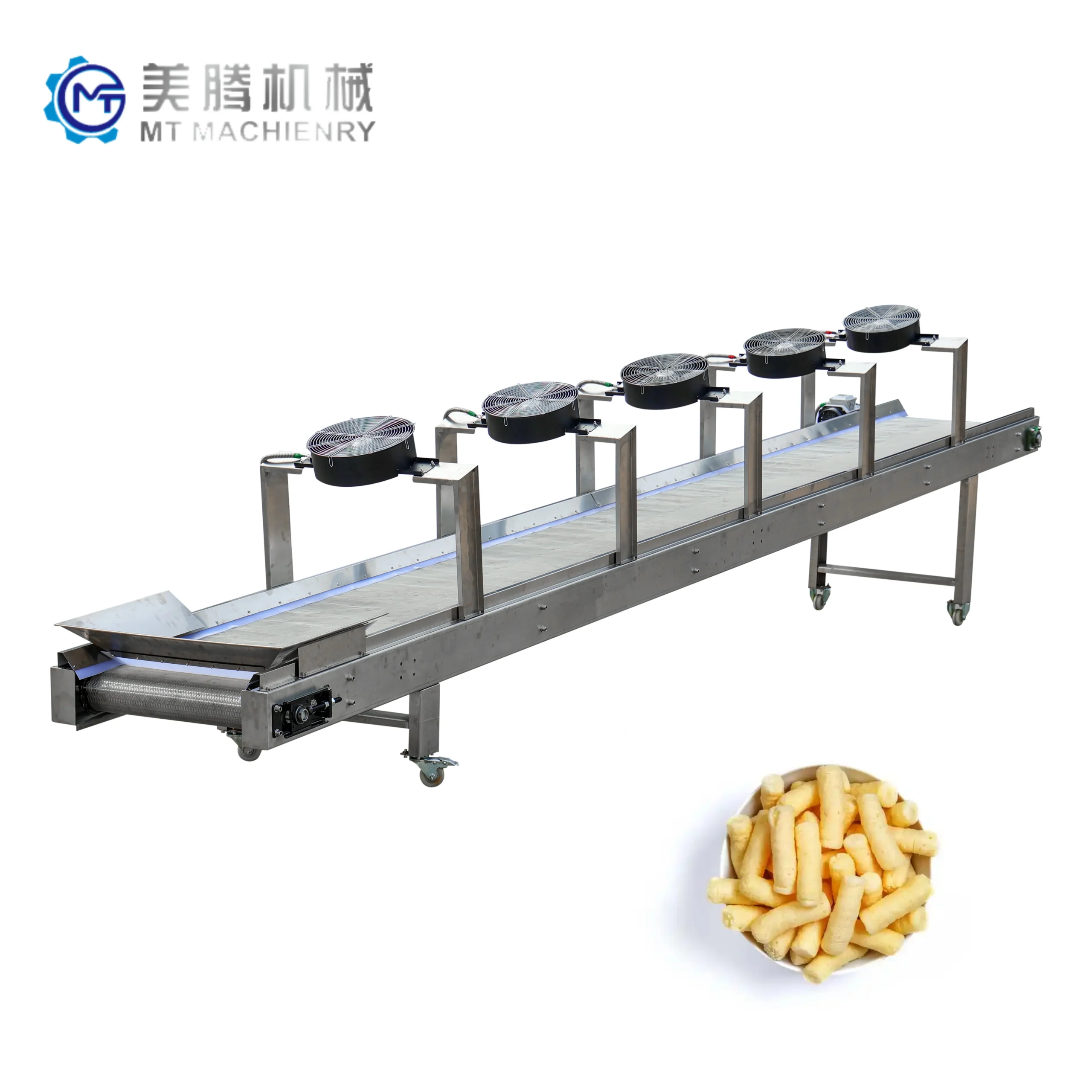 Turnkey Solution Corn Puff Extrusion Processing Line - Image 5