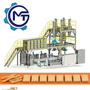High Capacity Soy Protein Vegetarian Meat Processing Line