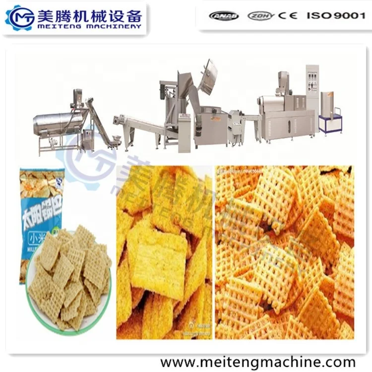 Turnkey Solution Crunchy Puffed Snack Corn Flakes Processing Line - Image 5