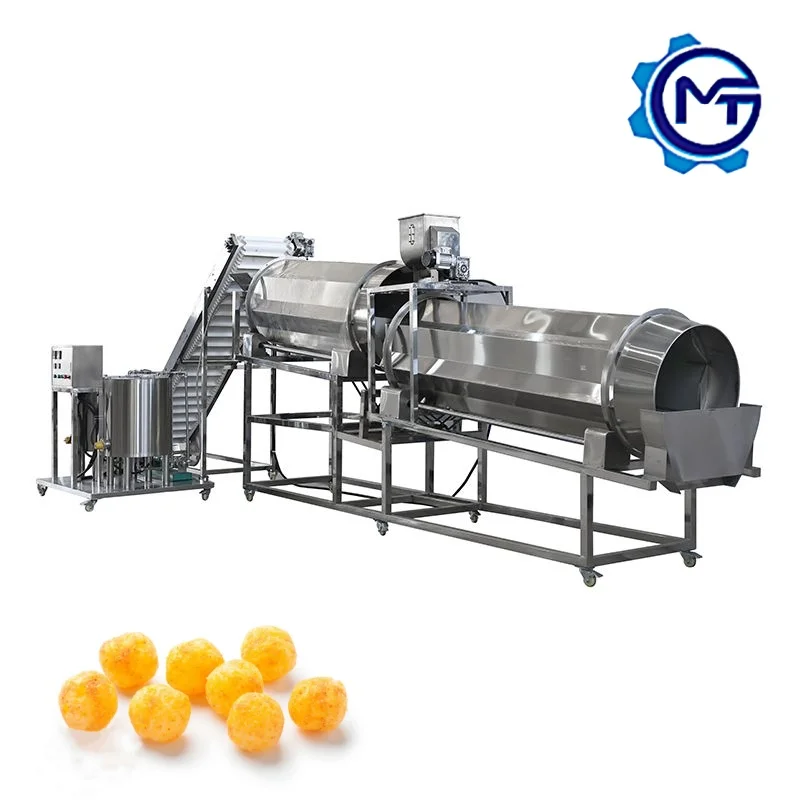 Turnkey Solution Corn Puff Extrusion Processing Line - Image 4