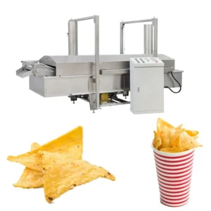 New Fully Automatic Large Capacity 304 Stainless Steel Savory Frying Snack Production Line Crisp Bugles Chips Processing Machine