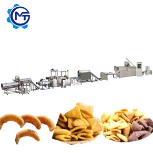 Twin-Screw Leisure Food Equipment - Rice Crust & Bugles Puffing Production Line