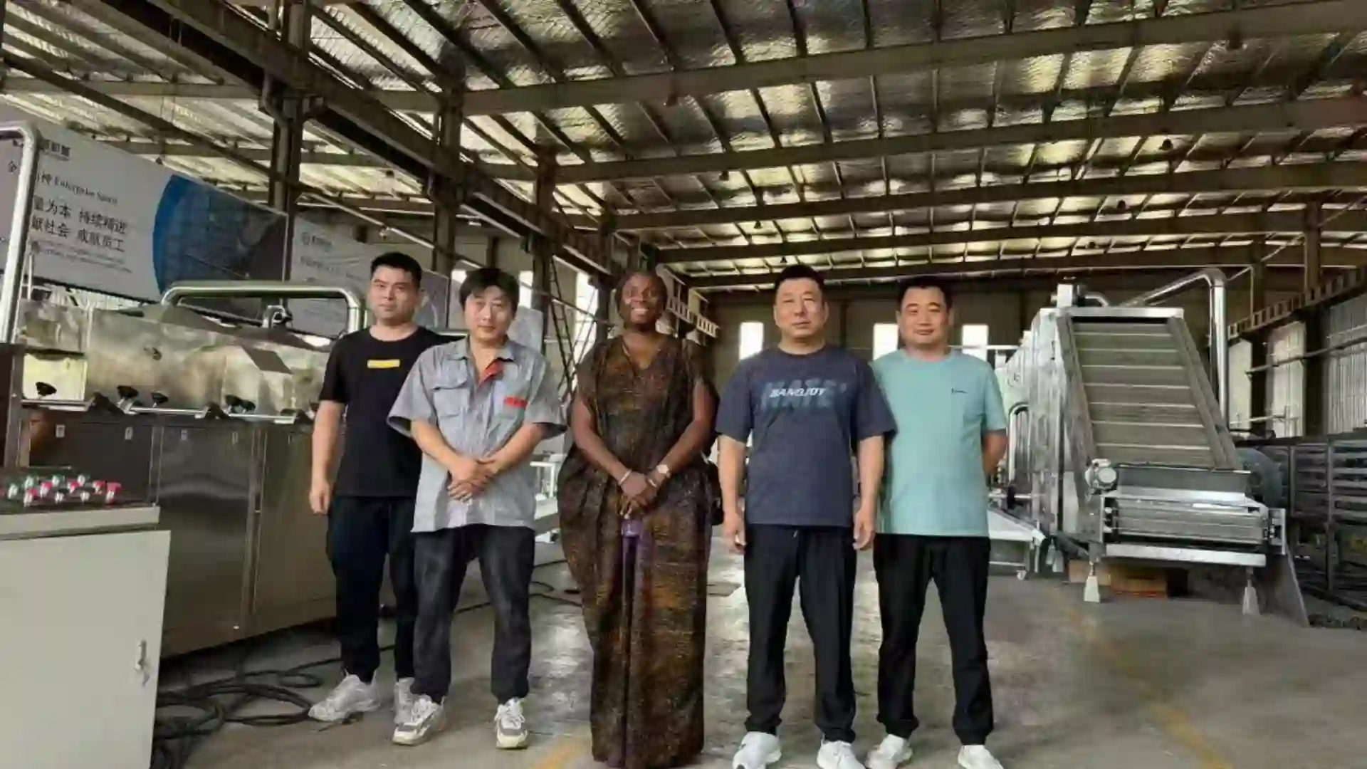 Customer factory visit 8